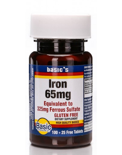 IRON Tablets 65mg.