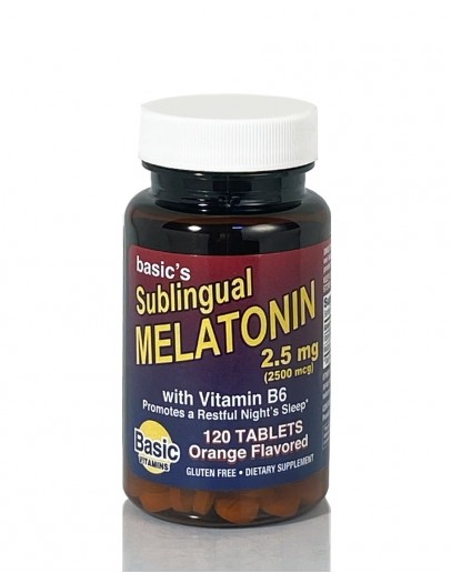 Melatonin Sublingual 2.5mg. Tablets