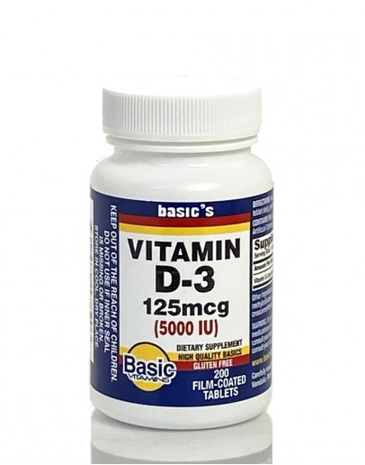 VIT D 5000 I.U. Tablets