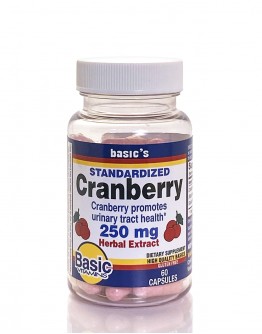 CRANBERRY EXTRACT 250mg. Capsules