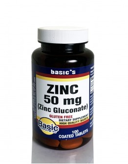 CHELATED ZINC 50mg. Tablets