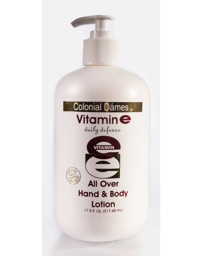 Vit e all over hand & body lotion