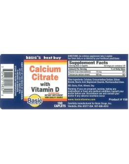 CALCIUM CITRATE W D Tablets