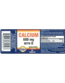 CALCIUM 600 W D Tablets